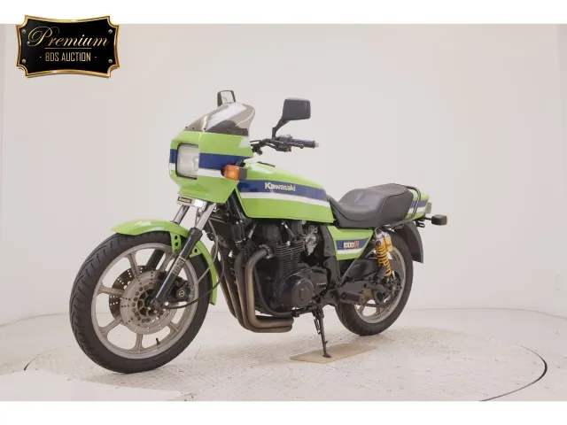 Kawasaki Z1000R 1986, зелёный, фото 4