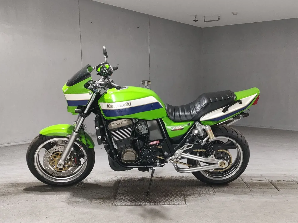 Kawasaki ZRX1200 2002, white/green, фото 2