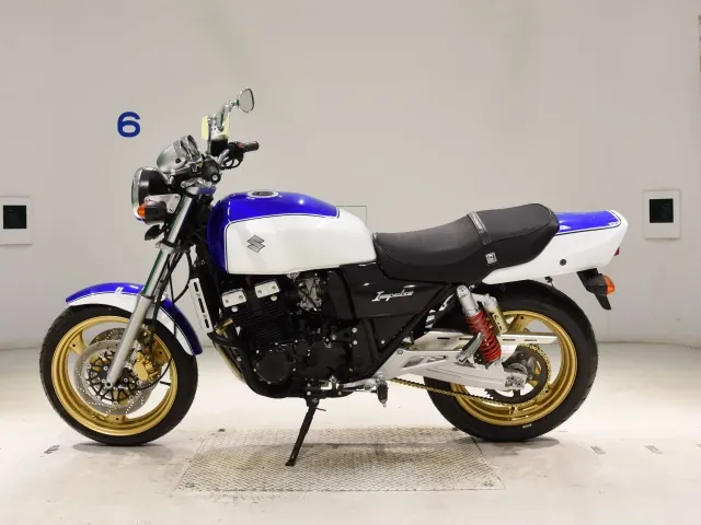 Suzuki GSX400 Impulse 1994, white | blue, фото 2