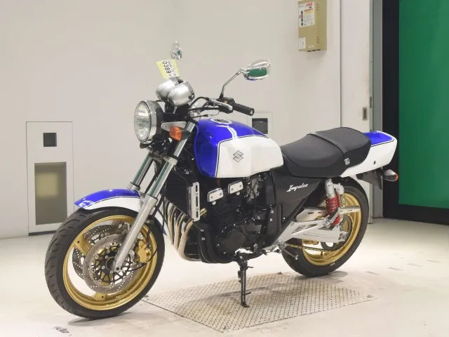 Suzuki GSX400 Impulse 1994, white | blue, фото 4