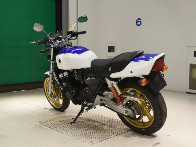 Suzuki GSX400 Impulse 1994, white | blue, фото 6