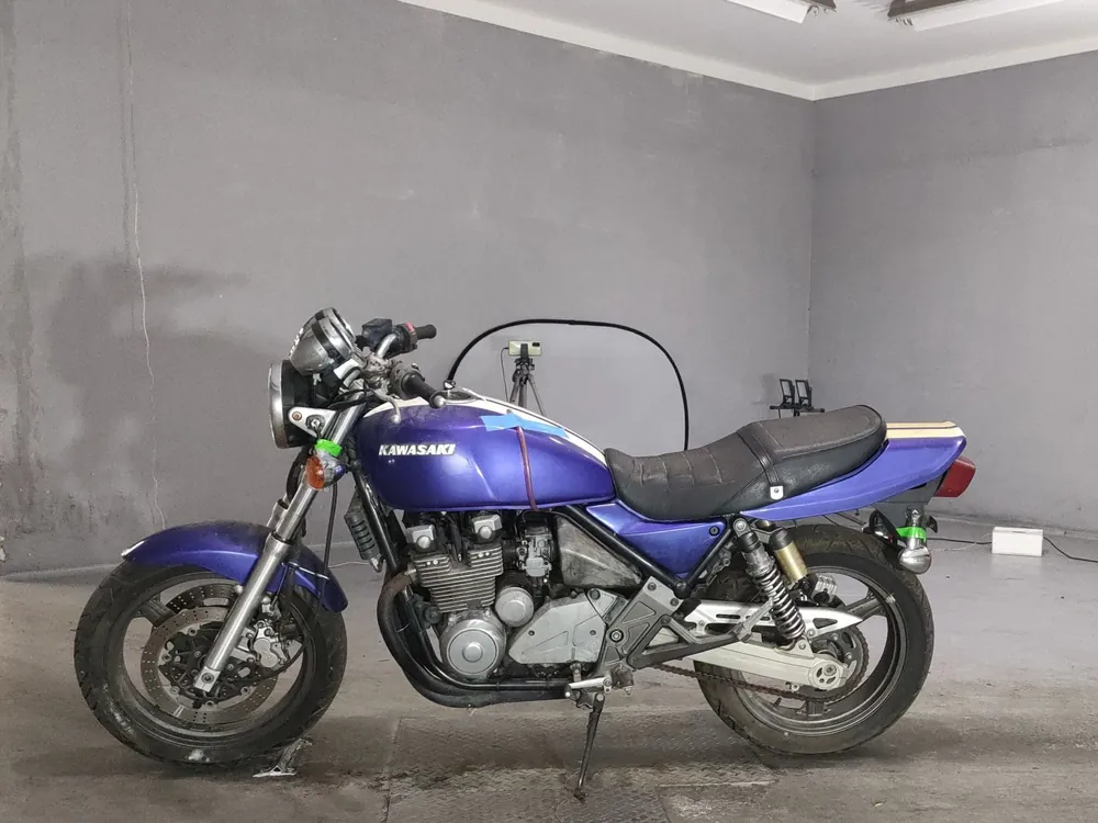 Kawasaki Zephyr 400 1998, white / purple, фото 2