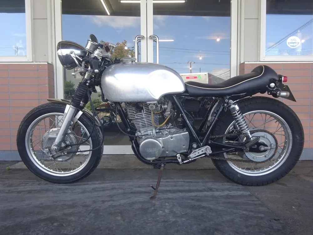 Yamaha SR400, aluminium, фото 3
