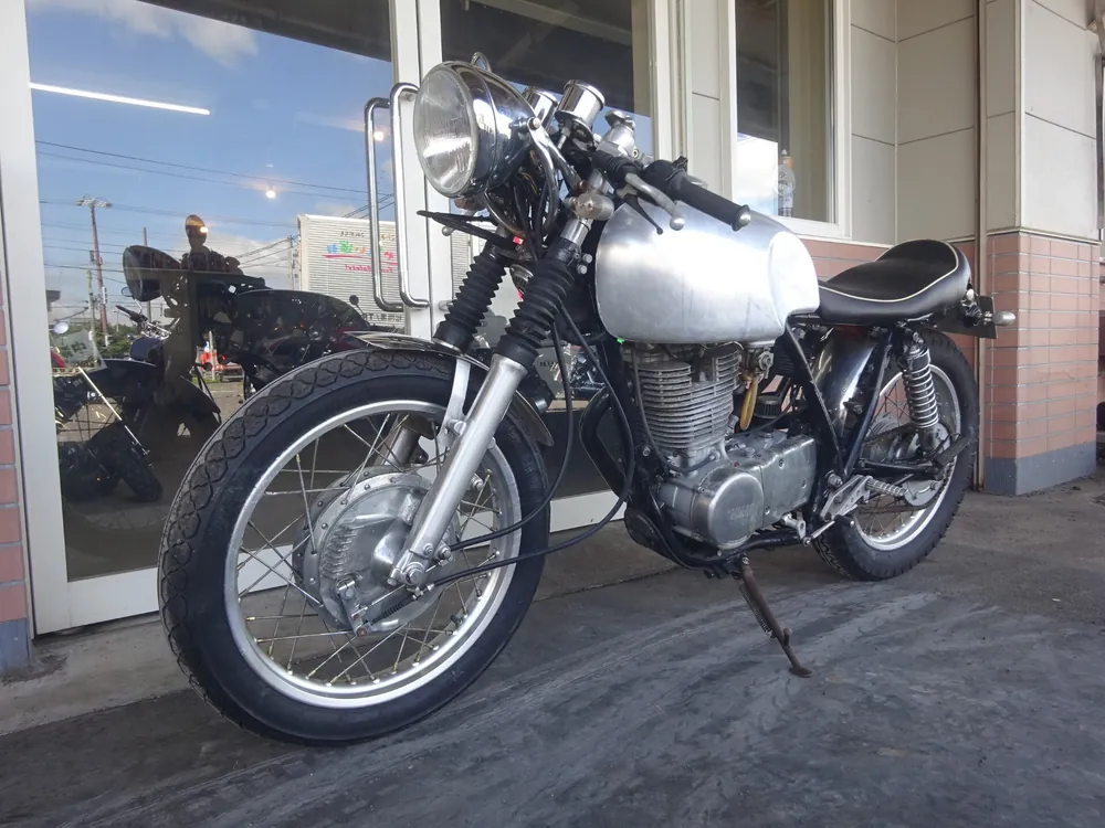 Yamaha SR400, aluminium, фото 5