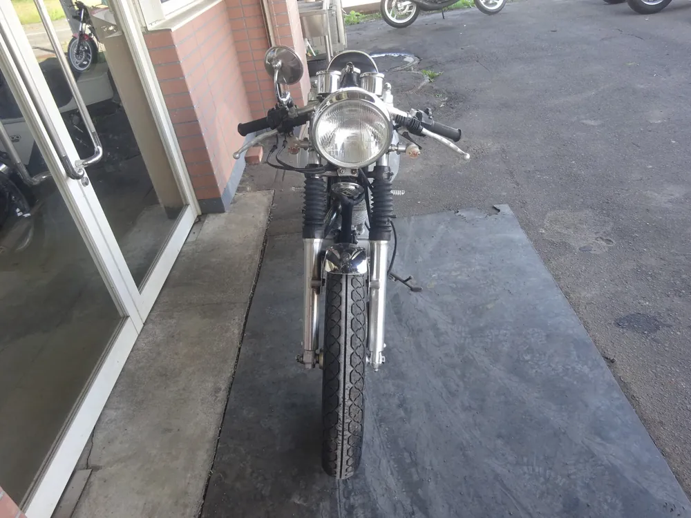 Yamaha SR400, aluminium, фото 6
