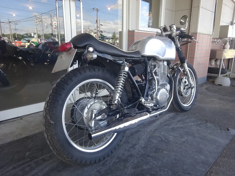 Yamaha SR400, aluminium, фото 8