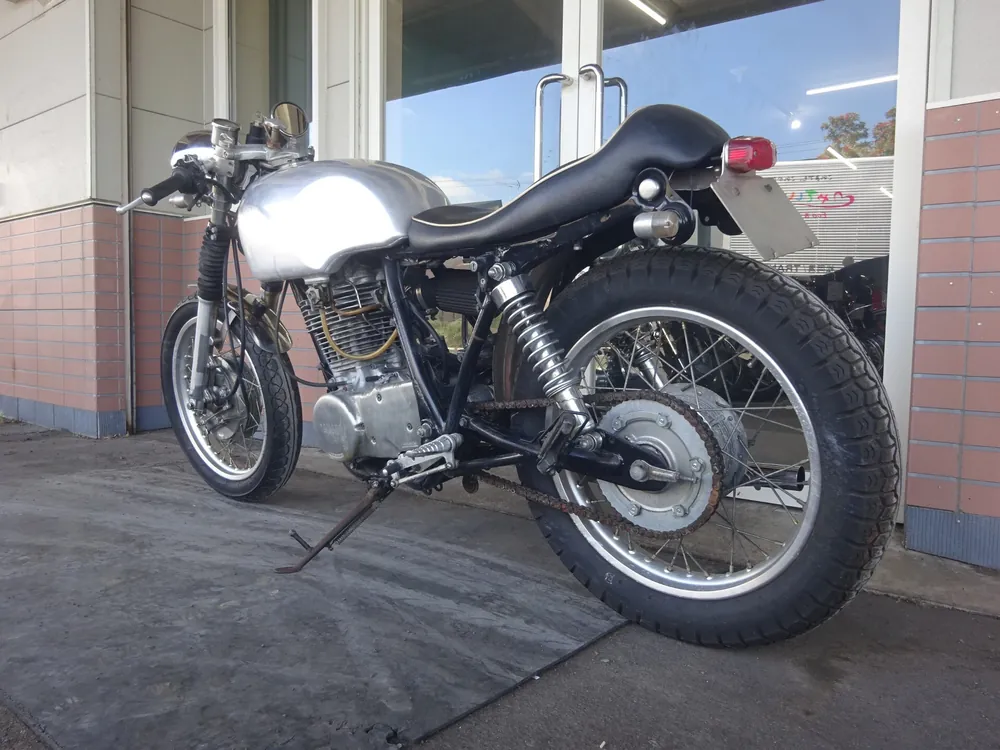 Yamaha SR400, aluminium, фото 9