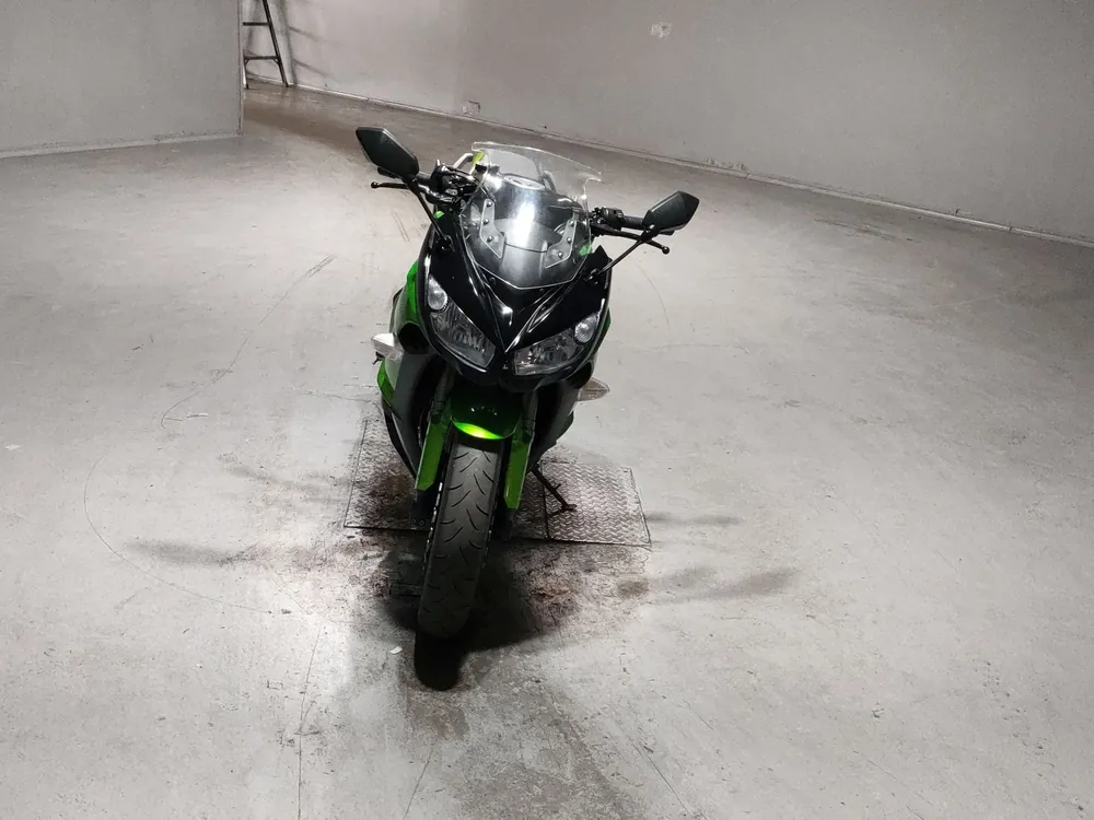 Kawasaki Ninja 1000 2011, black / green, фото 3