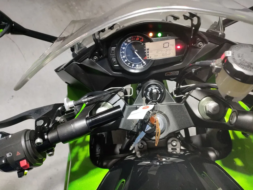 Kawasaki Ninja 1000 2011, black / green, фото 5