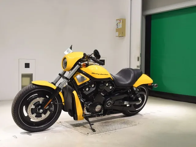Harley-Davidson VRSCDX1250 2011, чёрный, жёлтый, фото 4
