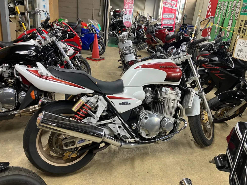 Honda CB1300SF 2002, white / red, фото 2