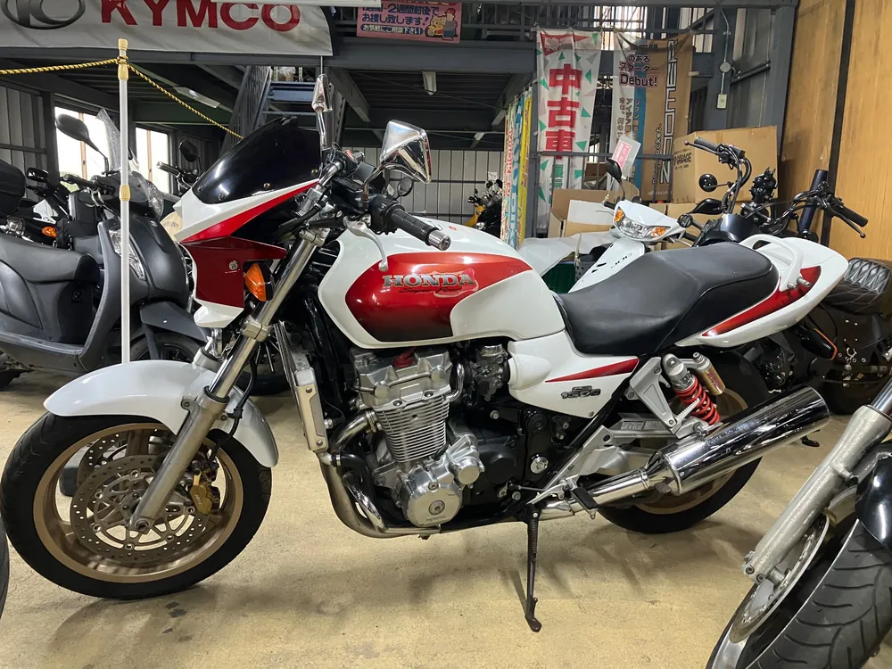 Honda CB1300SF 2002, white / red, фото 3