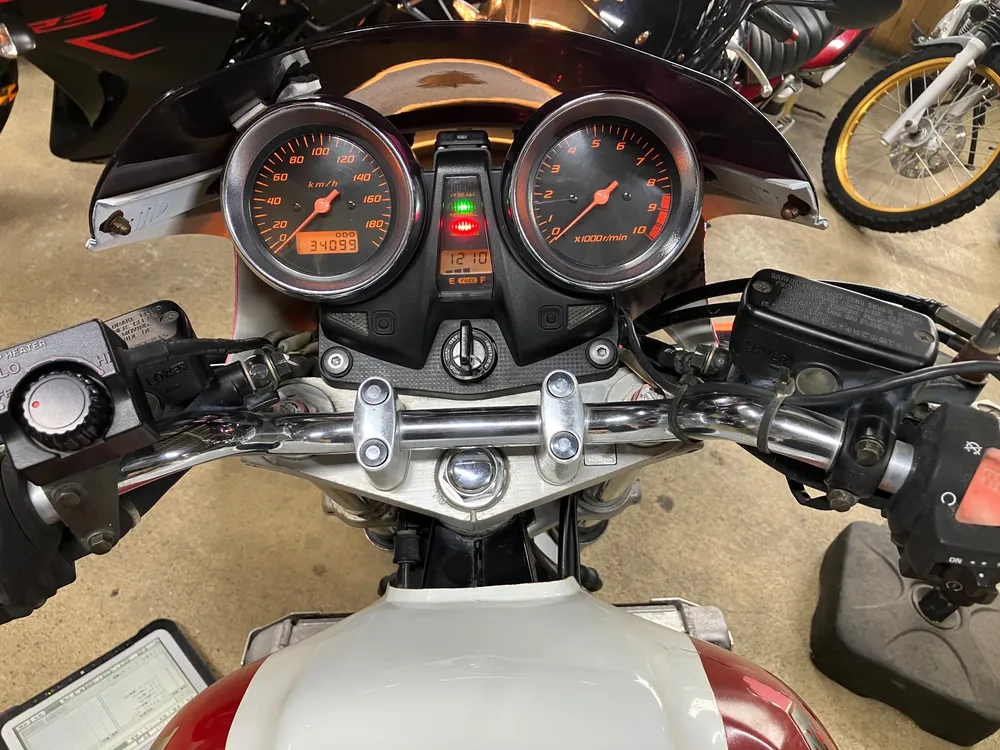 Honda CB1300SF 2002, white / red, фото 4