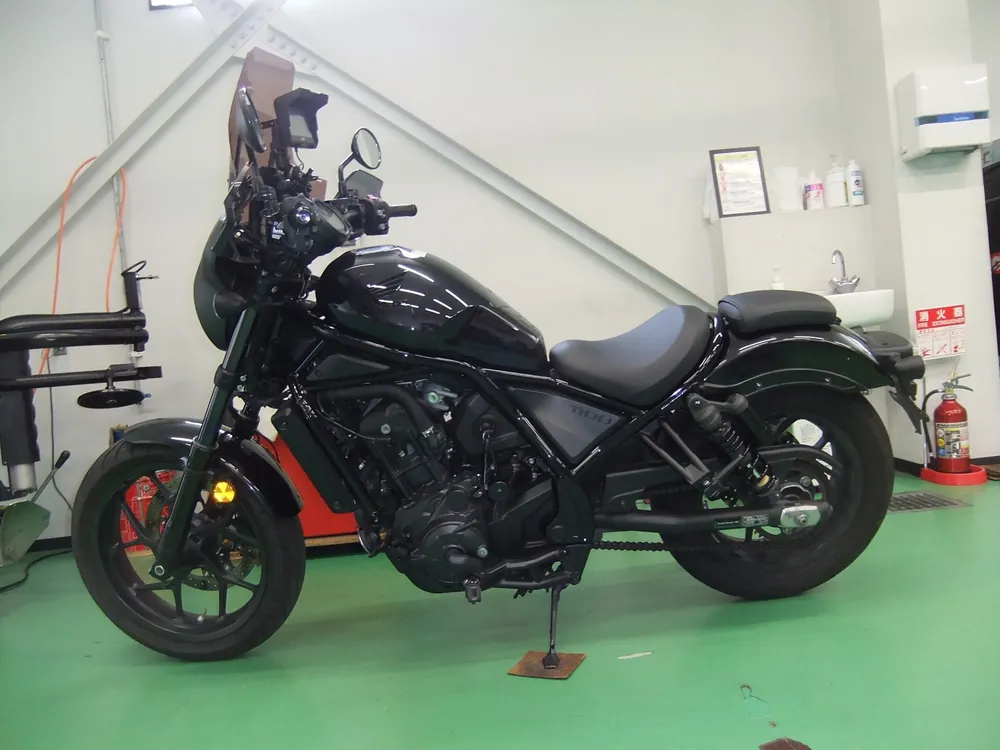 Honda Rebel 2022, чёрный, фото 2