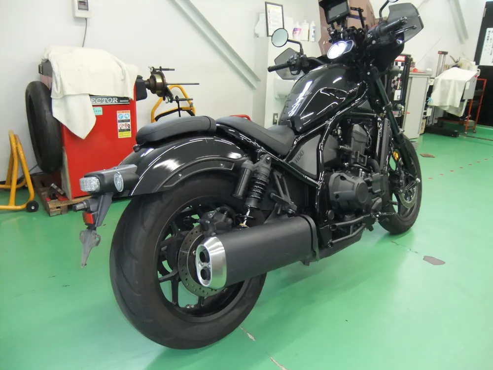 Honda Rebel 2022, чёрный, фото 9