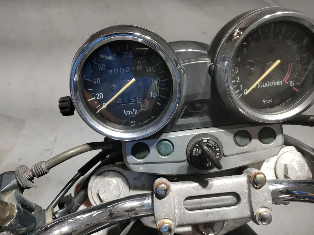 Kawasaki Zephyr 400 2004, чёрный, фото 5