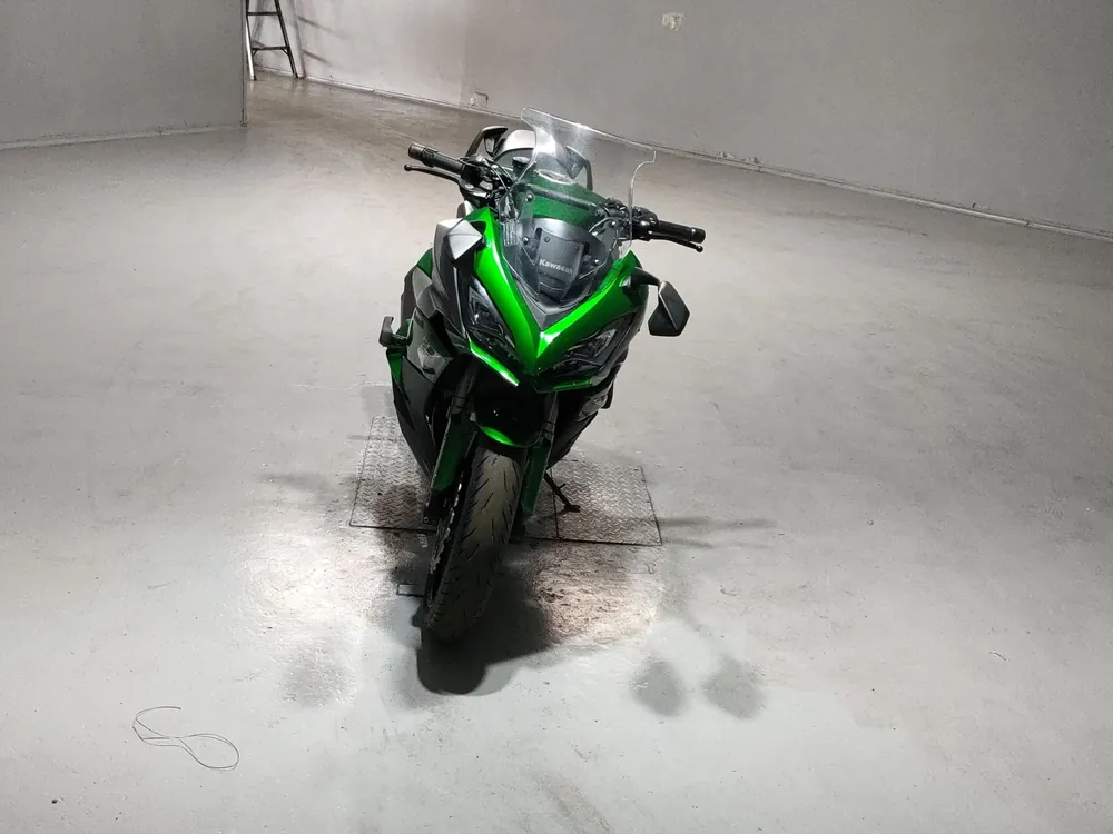 Kawasaki Ninja1000A 2019, gray / green, фото 3