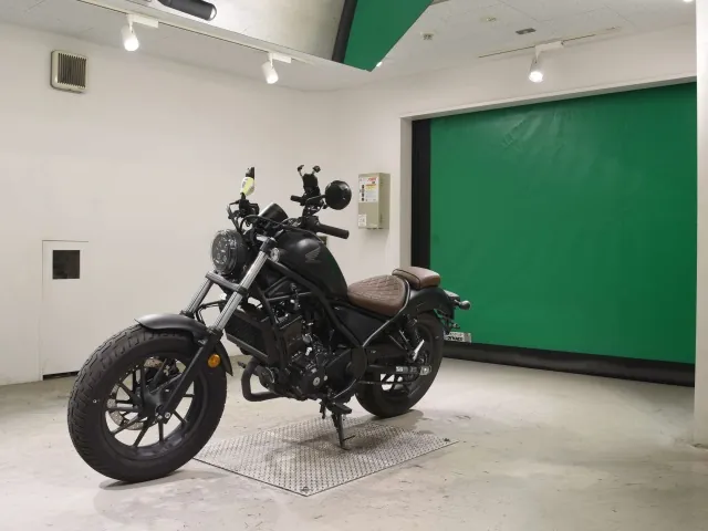 Honda Rebel 250, matt black, фото 4