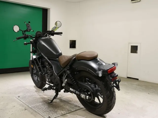 Honda Rebel 250, matt black, фото 6