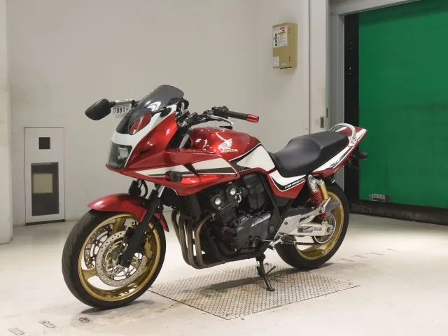 Honda CB400SB 2012, белый, красный, фото 4
