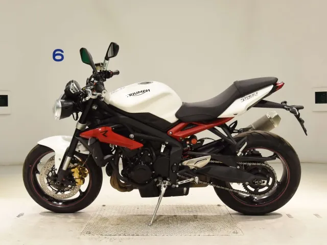 Triumph Street Triple R 2019, белый, фото 2