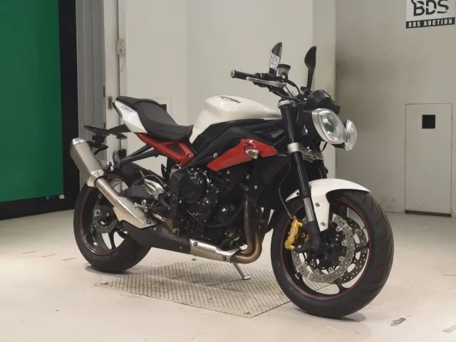 Triumph Street Triple R 2019, белый, фото 3
