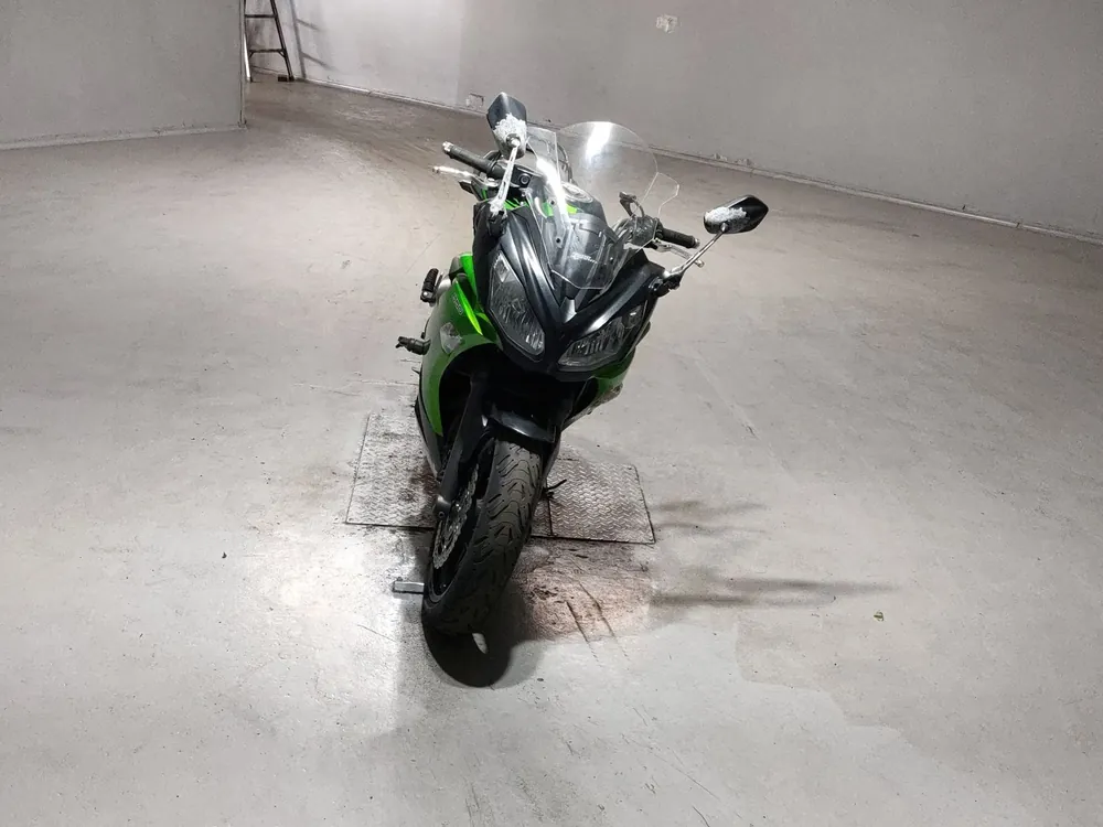 Kawasaki Ninja 650 2014, black / green, фото 3