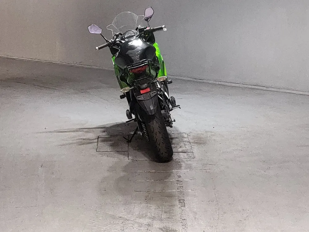 Kawasaki Ninja 650 2014, black / green, фото 4