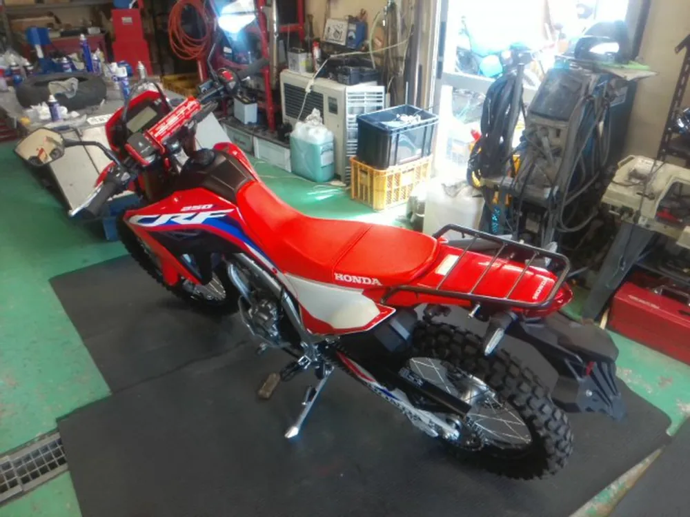 Honda CRF250 Rally, красный, фото 2