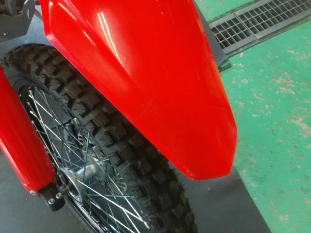 Honda CRF250 Rally, красный, фото 4