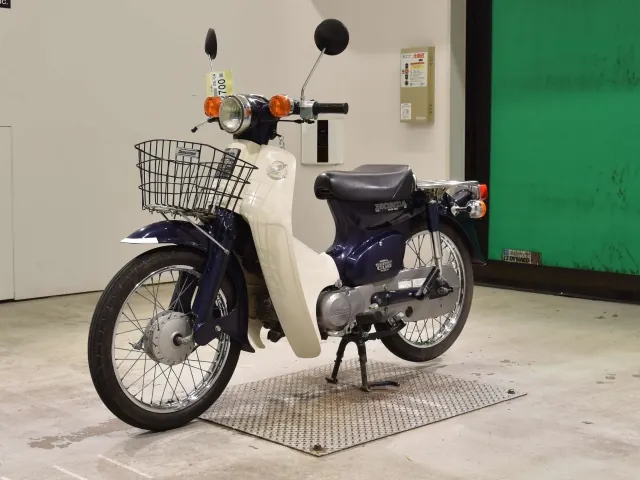 Honda Super Cub, navy blue, фото 4