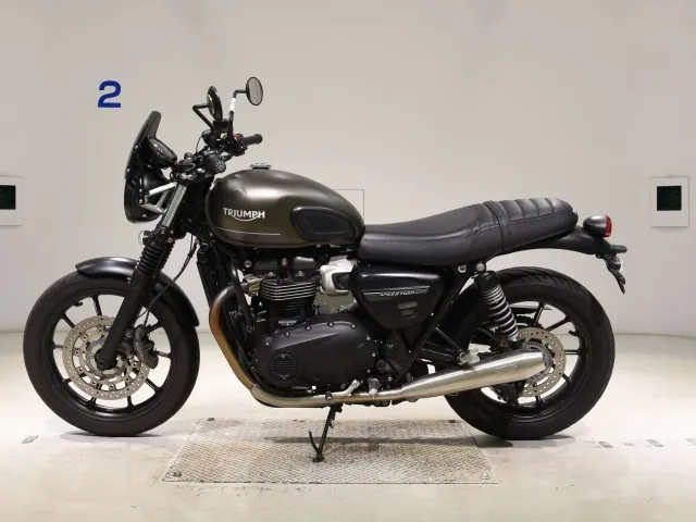 Triumph Speed Twin 900 2023, matt gun, фото 2