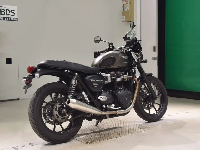 Triumph Speed Twin 900 2023, matt gun, фото 5