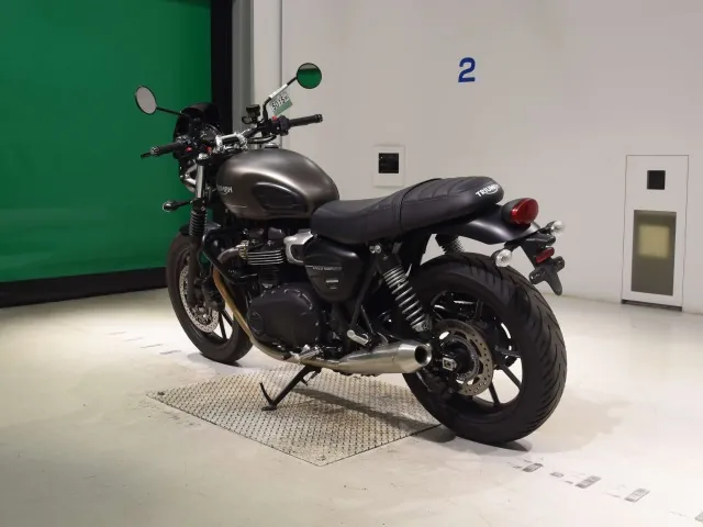 Triumph Speed Twin 900 2023, matt gun, фото 6
