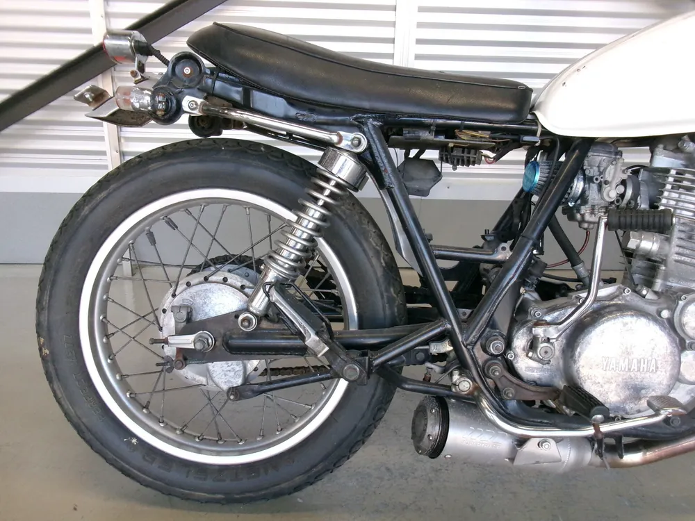 Yamaha SR400 2000, белый, фото 6