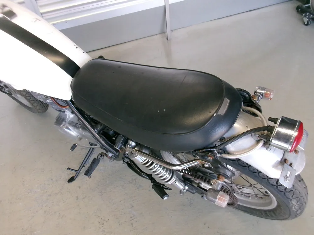 Yamaha SR400 2000, белый, фото 10