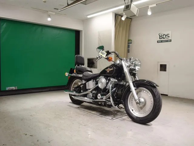 Harley-Davidson FLSTF1340 1998, чёрный, фото 3