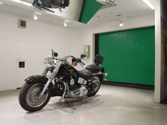 Harley-Davidson FLSTF1340 1998, чёрный, фото 4