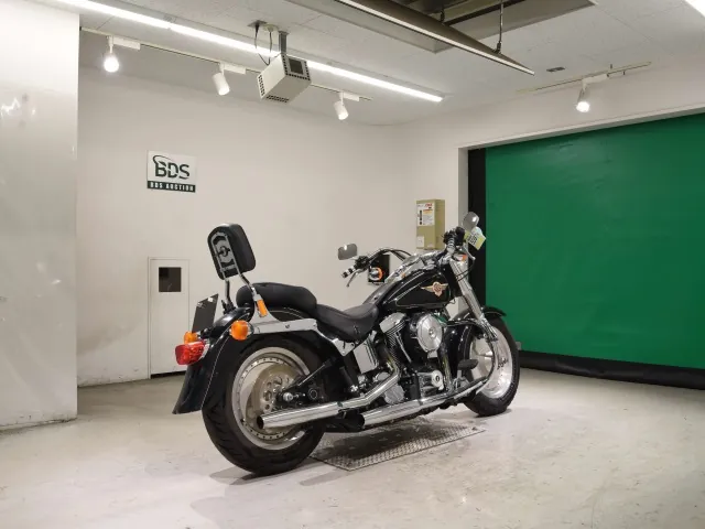 Harley-Davidson FLSTF1340 1998, чёрный, фото 5