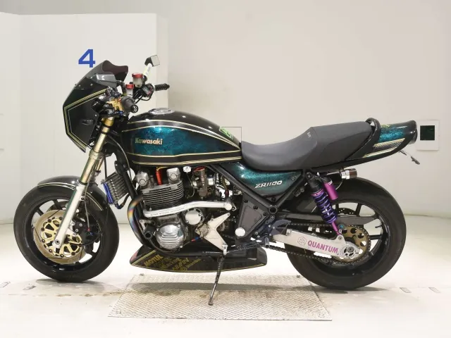 Kawasaki ZRX1100 1994, black | green, фото 2