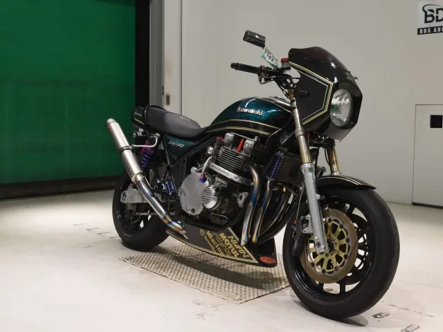 Kawasaki ZRX1100 1994, black | green, фото 3