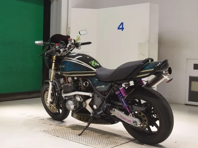 Kawasaki ZRX1100 1994, black | green, фото 6