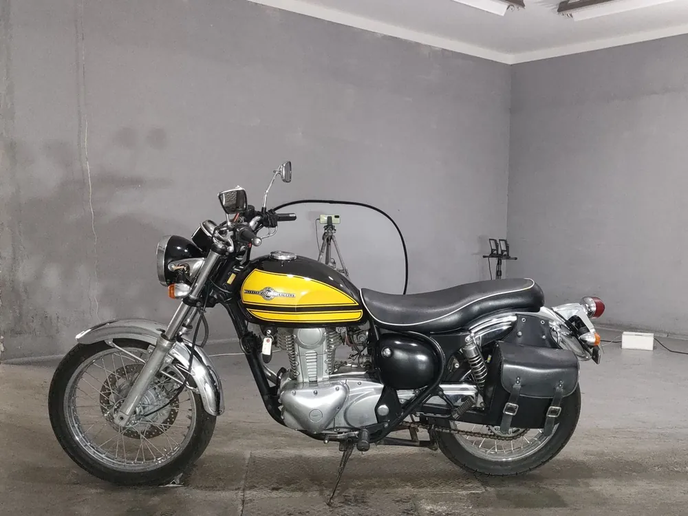 Kawasaki Estrella, жёлтый, фото 2