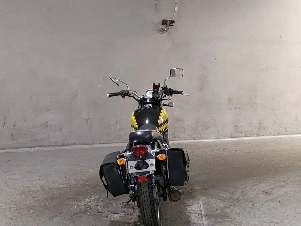 Kawasaki Estrella, жёлтый, фото 4
