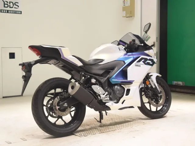 Yamaha Mt-03A 2025, white | blue, фото 5