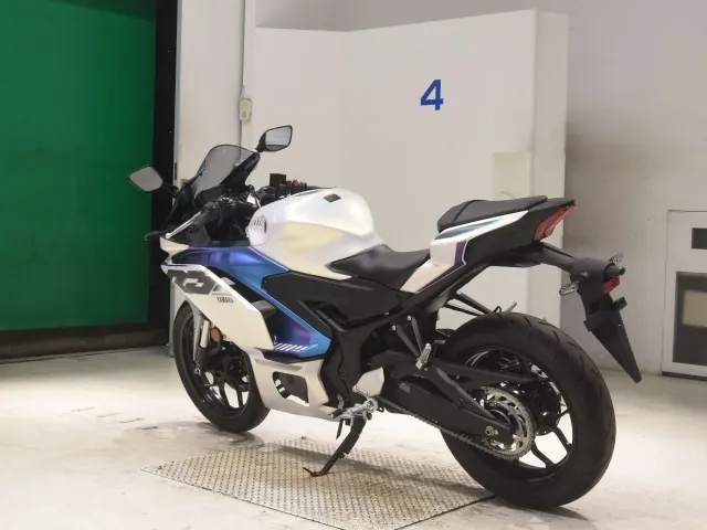 Yamaha Mt-03A 2025, white | blue, фото 6