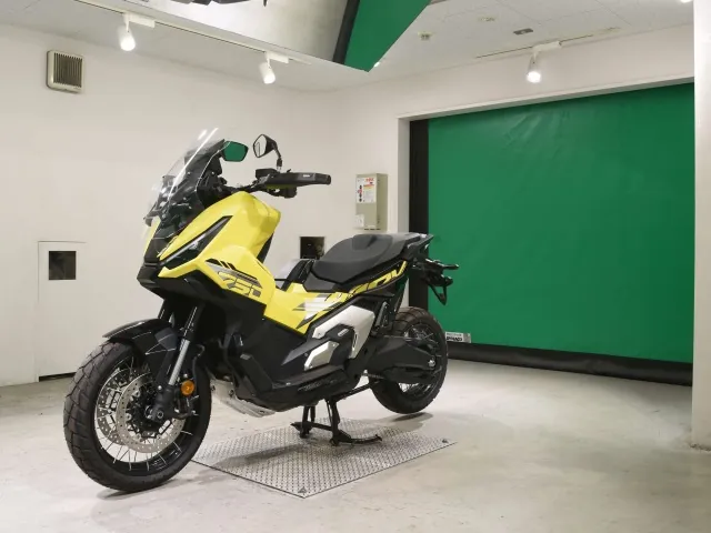 Honda X-ADV750 2025, black | yellow, фото 4