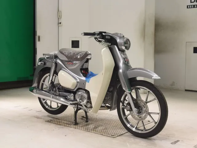 Honda C125-2, серебристый, фото 3
