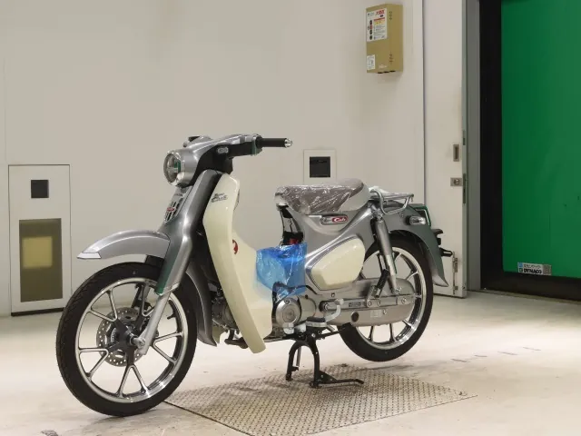 Honda C125-2, серебристый, фото 4