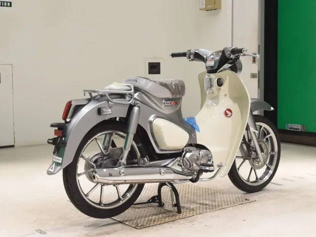 Honda C125-2, серебристый, фото 5